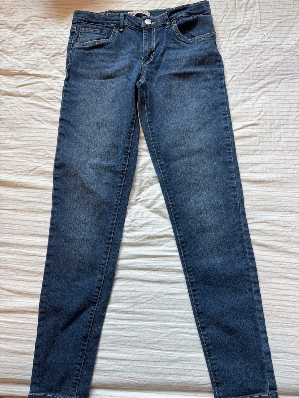 Levi's Kids Dark Blue Slim Jeans